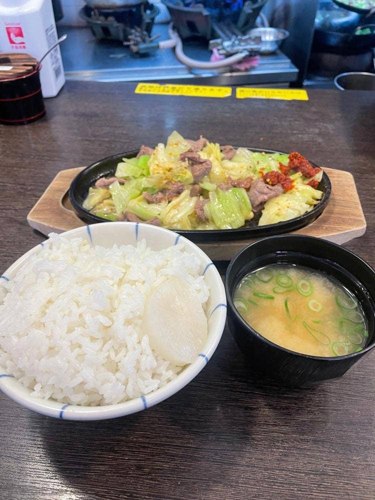 スタミナ鉄板定食 博多アイアンマン 平尾店