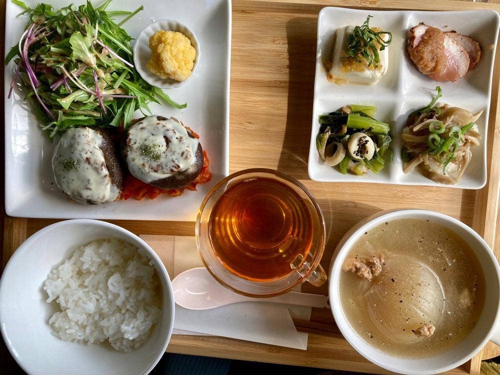 Tea and Umeshu material cafe