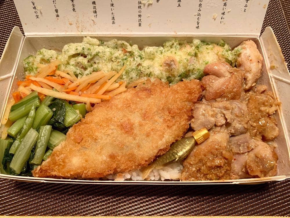 靖国通り 海苔弁いちのや 新橋烏森