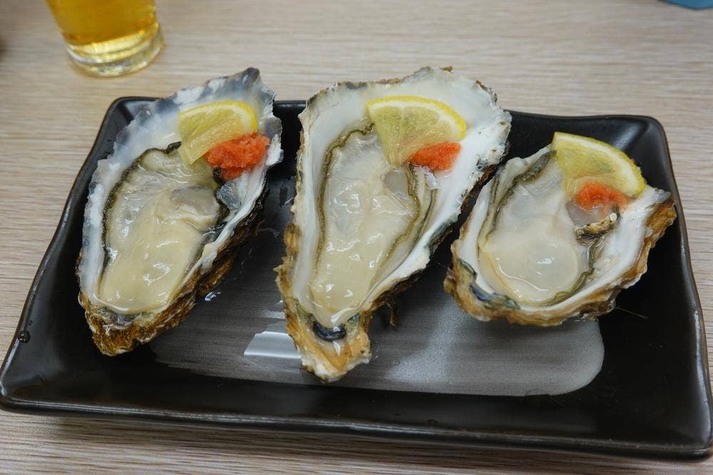 かき小屋 広田湾