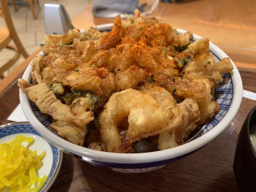 天丼と海鮮丼 波止場食堂