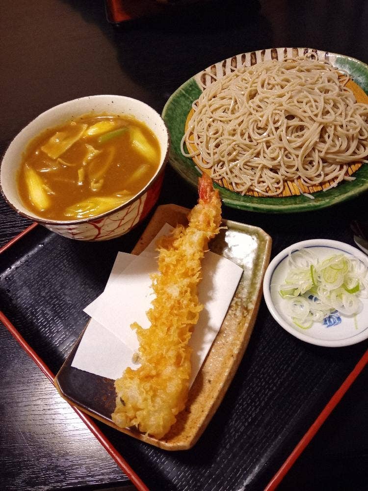 海老の大きい店 そば処 砂場