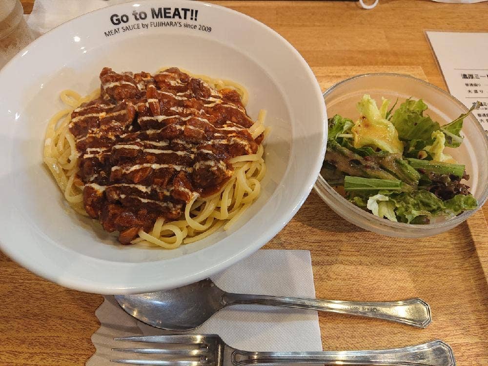 石芝ミートソース