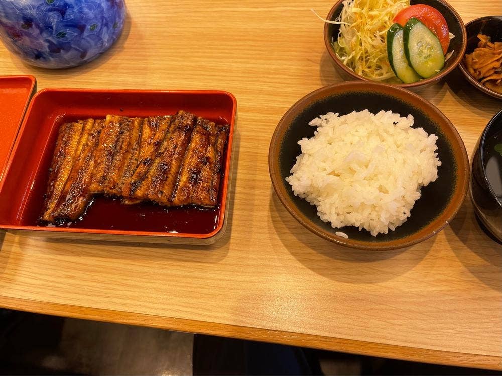 うなぎ とくなが 託麻店