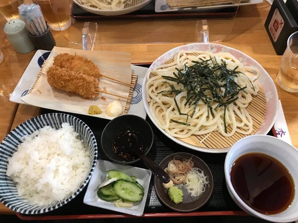 手打ちうどん 杏樹