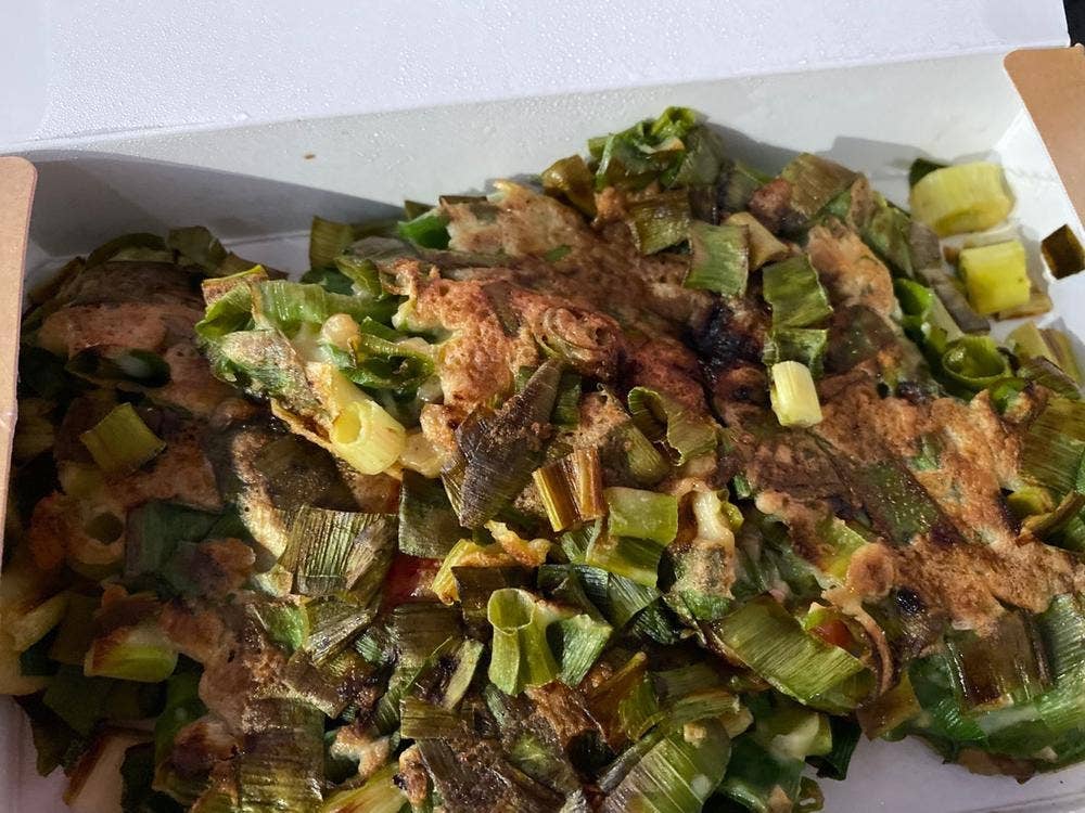 ネギとビールのタンビーノ