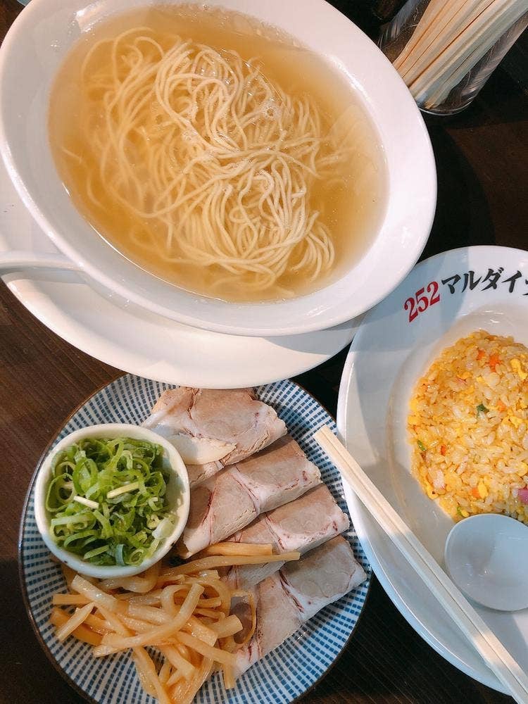 久留米拉麺252澄まし豚骨 マルダイラーメン