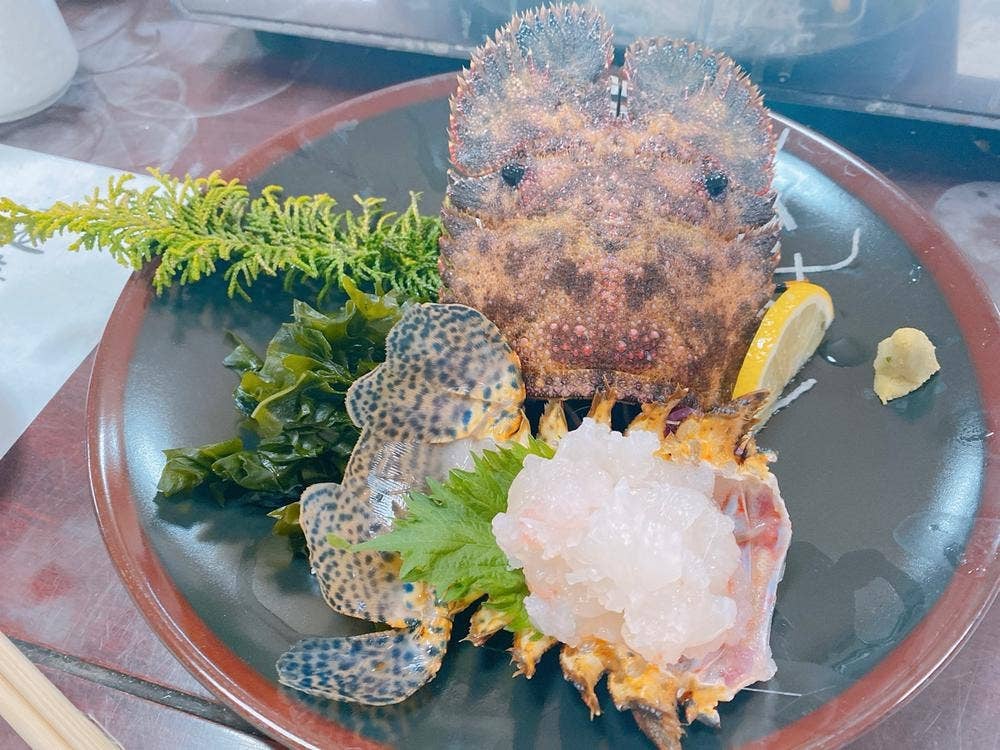 海女料理 ししくい