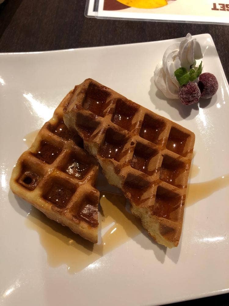 プラレールが走るカフェ 子鉄