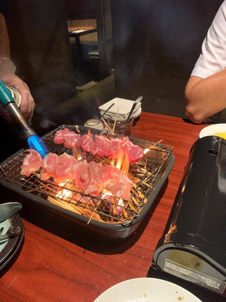 ダイニング 藁の火