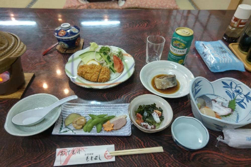 温泉旅館 もとよし 食事処