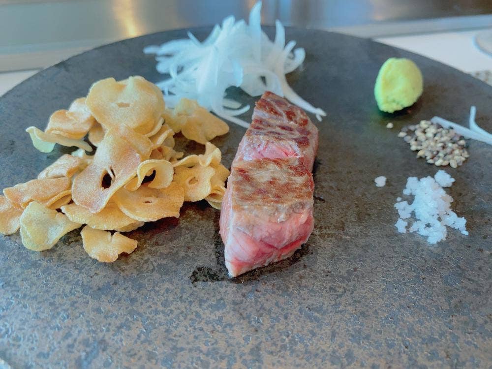 Dominique Bouchet Kyoto Le Teppanyaki