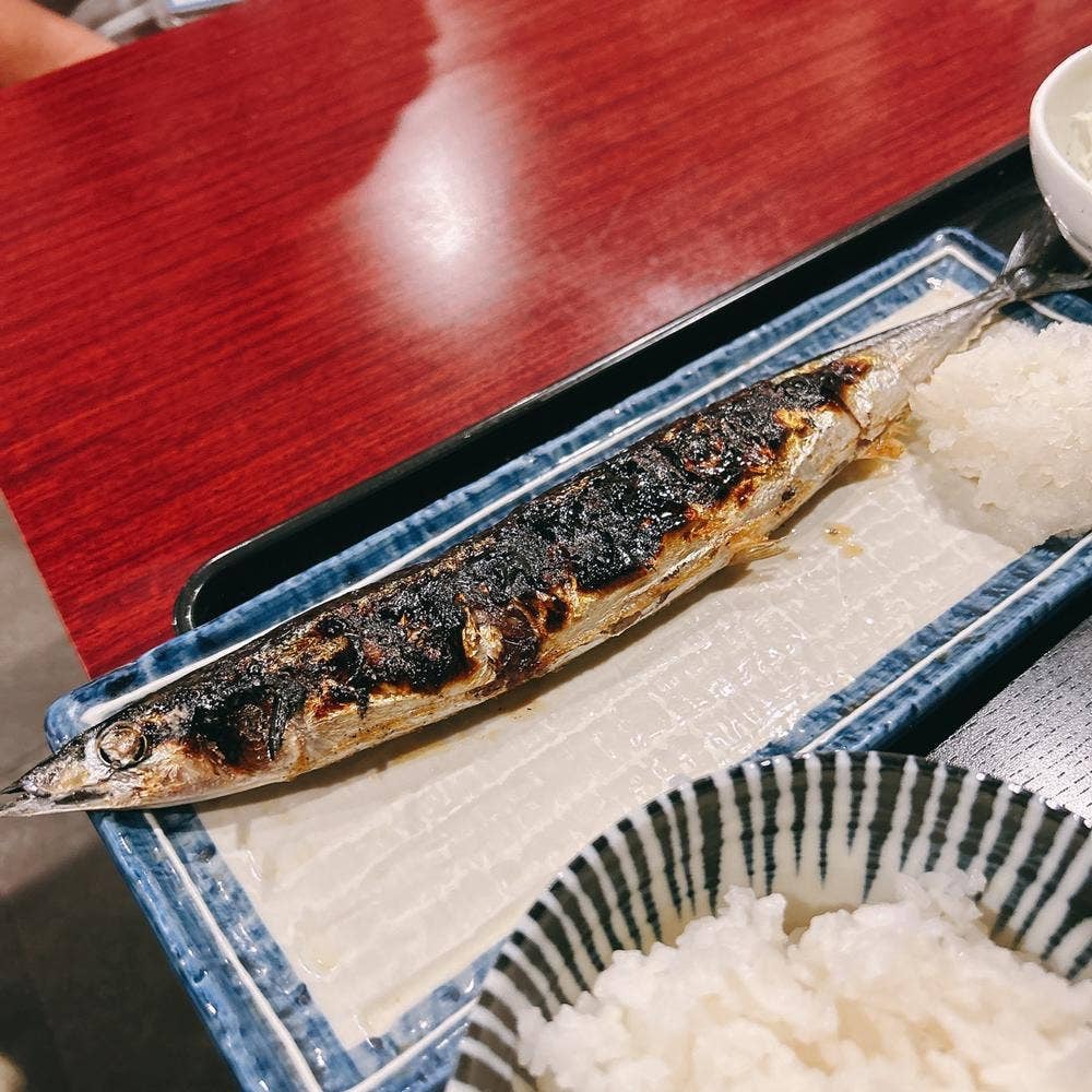 目黒のさんま 菜の花