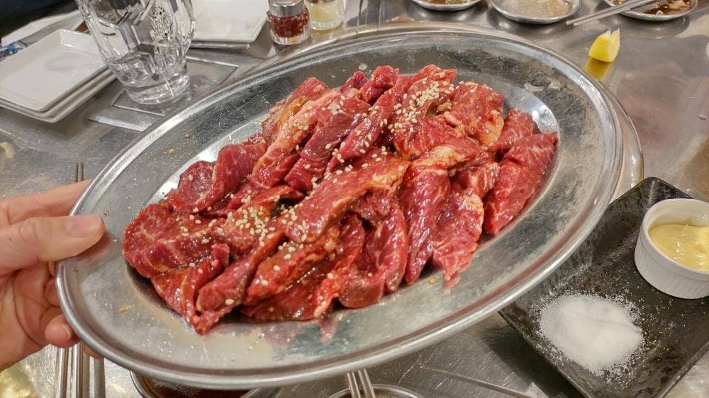 ドラム缶酒場 ホルモン万福