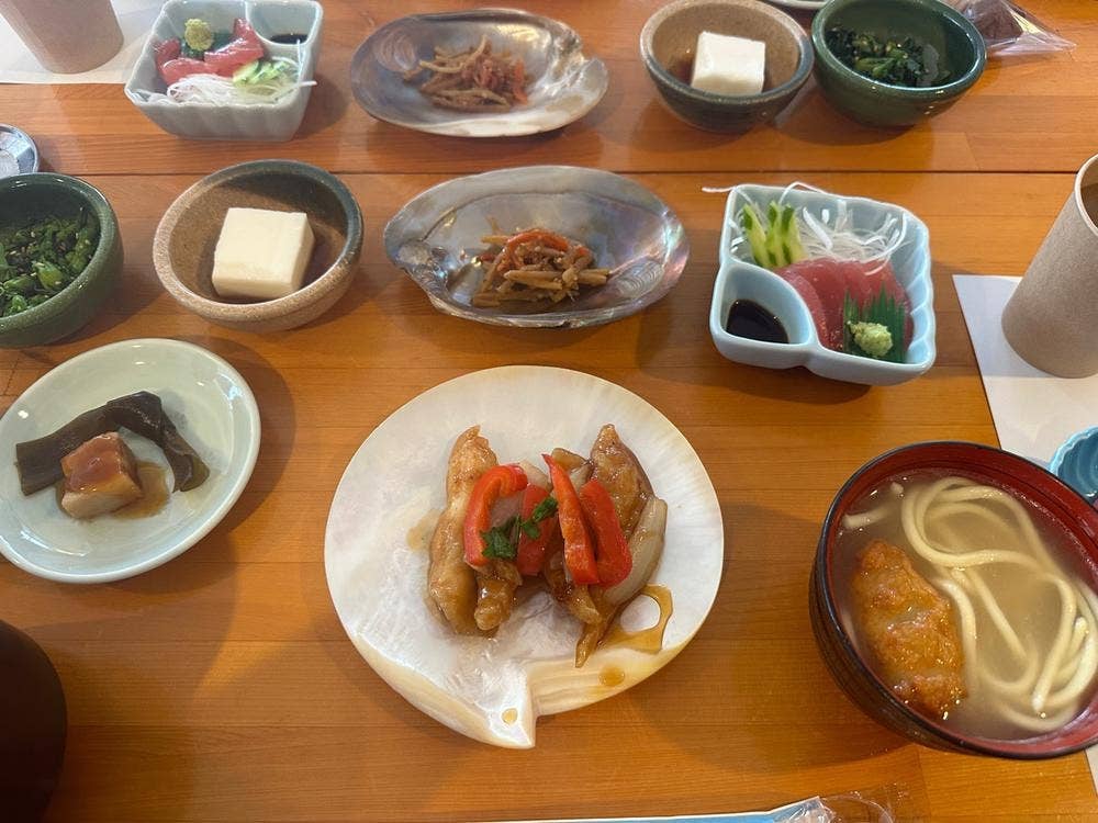 海の見えるレストラン
