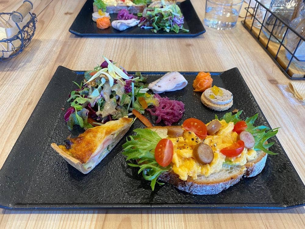 Sakura Table by the River