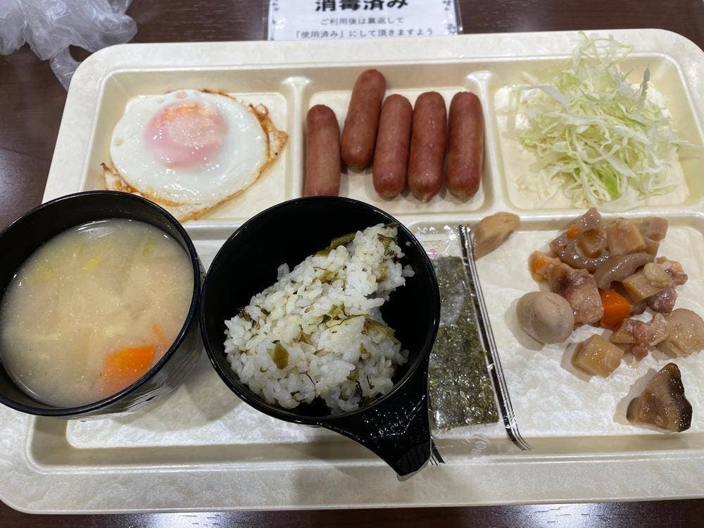 エクストールイン 熊本銀座通 朝食会場