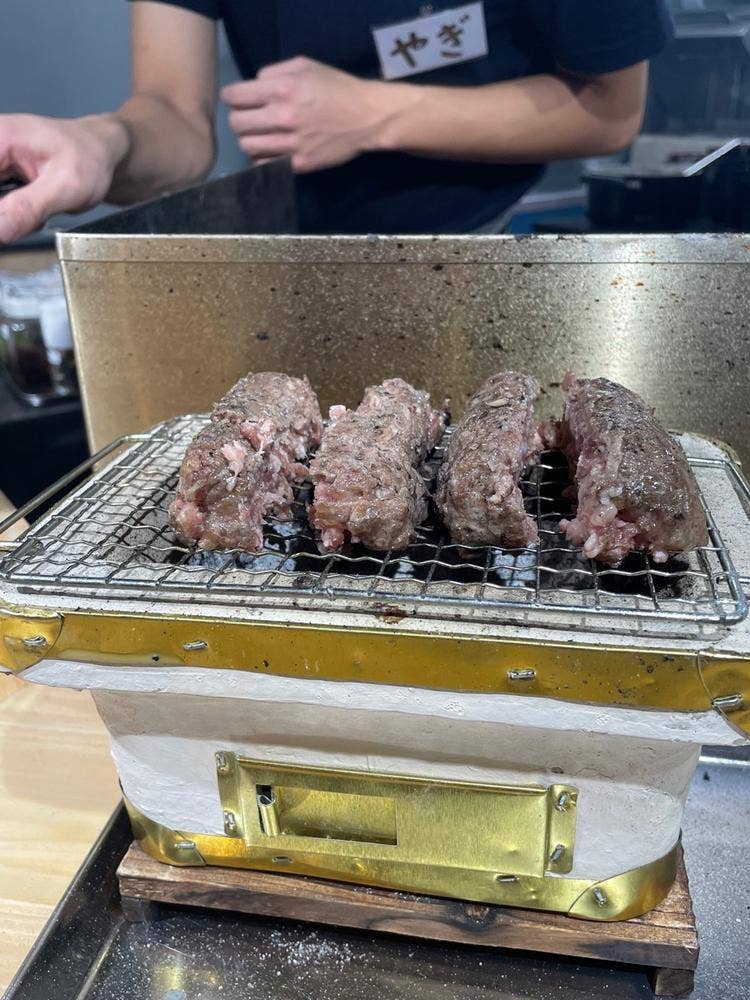 山梨家系元祖炭焼き サムライハンバーグ