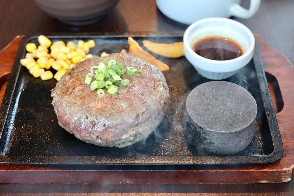 炭焼きハンバーグ バグる