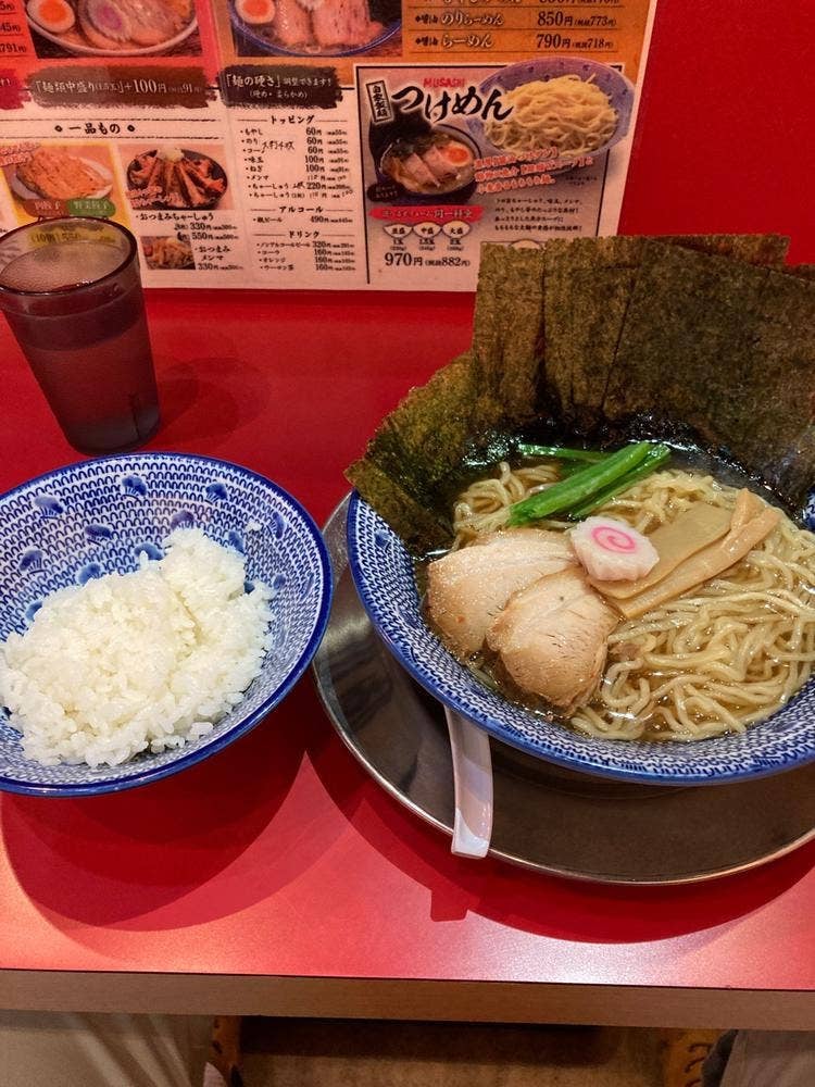 ちゃーしゅうや武蔵 イオンモール日の出店