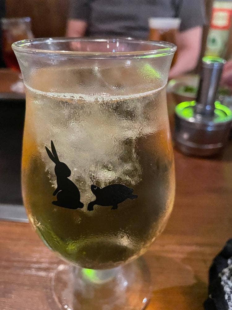 ウサギよりカメ