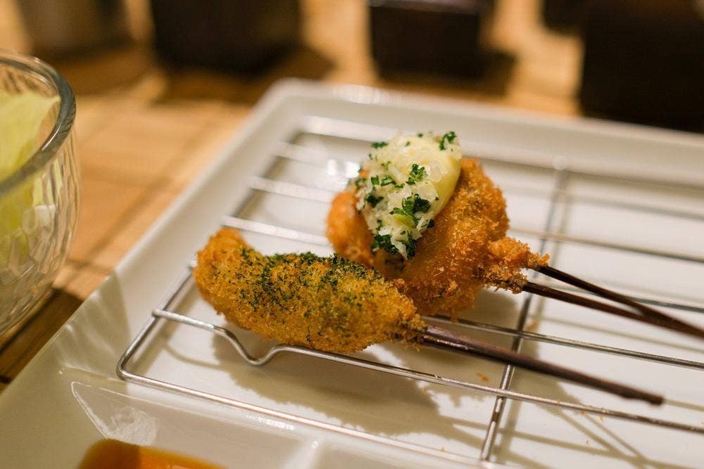 串揚げ 串かざり 銀座裏コリドー店