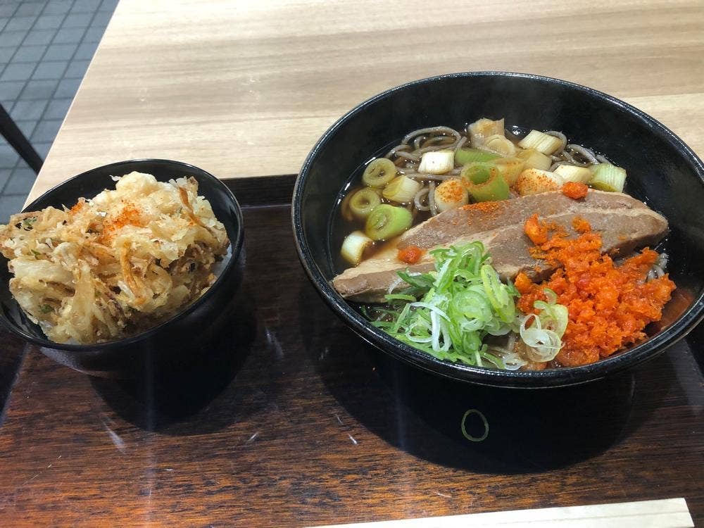 かき揚げ 十割そば 長助 岩倉店