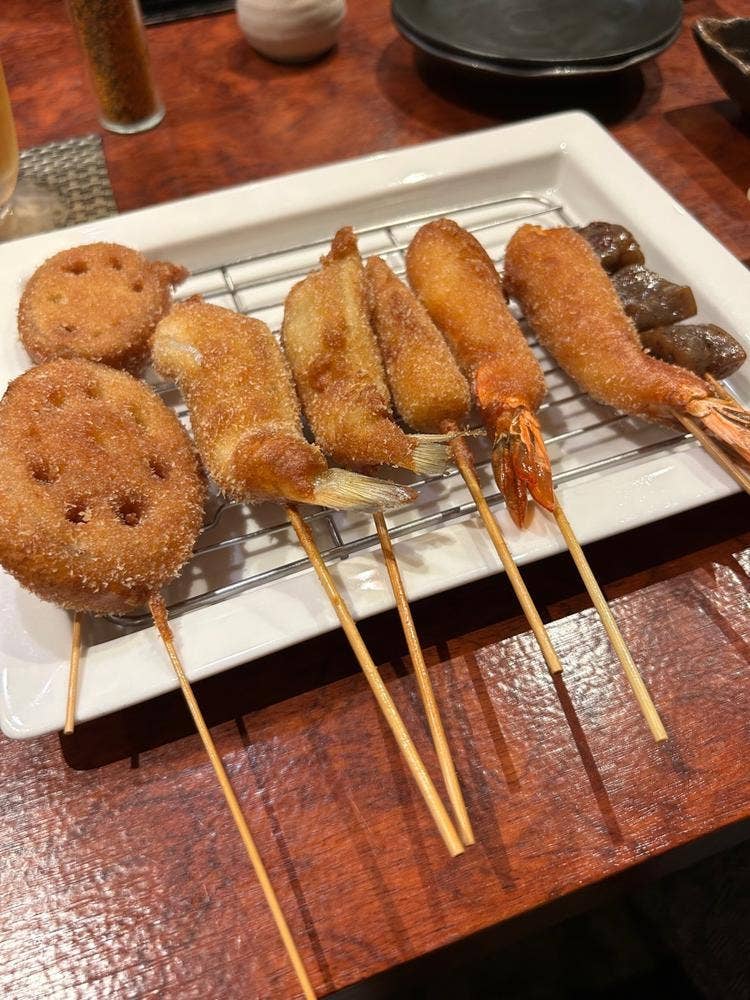 心斎橋の美味しい串カツあげてんかっ!