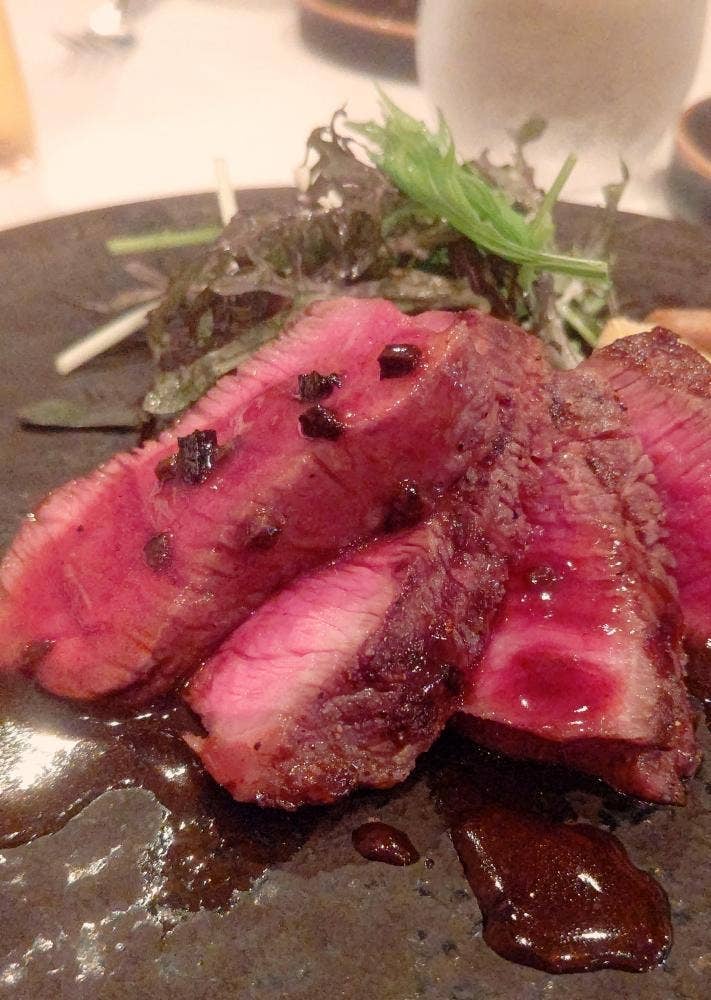 神戸牛炭火焼 ステーキ 銀座 煌