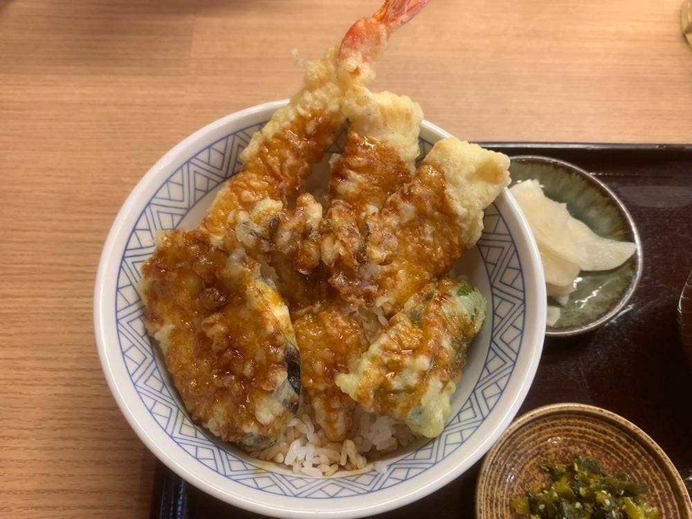 えび天丼 まる大