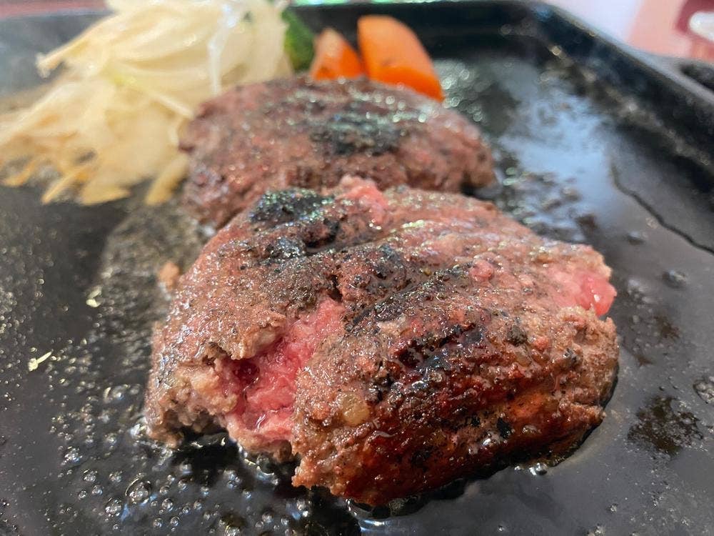 炭焼ハンバーグ 牛船