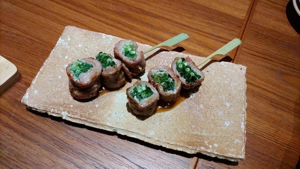 牛タンと野菜巻き串 おくを 難波店