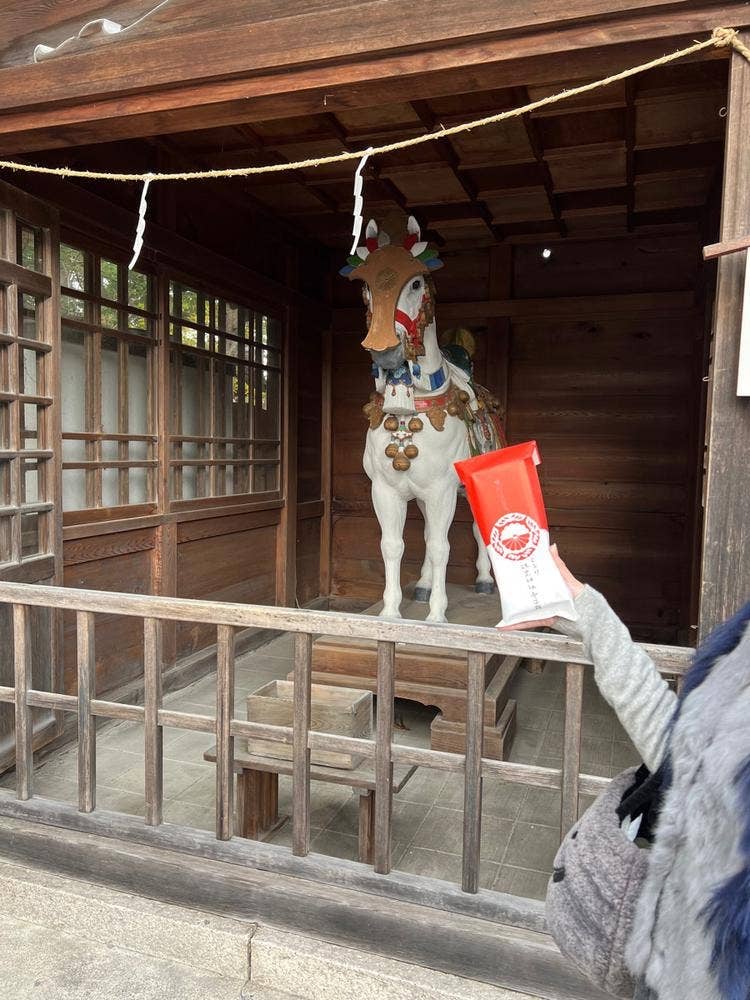 穂高神社 参集殿