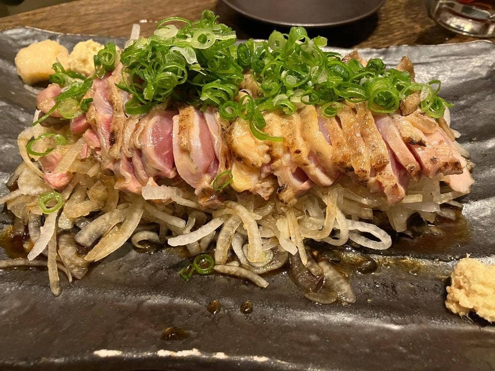 咲鶏や