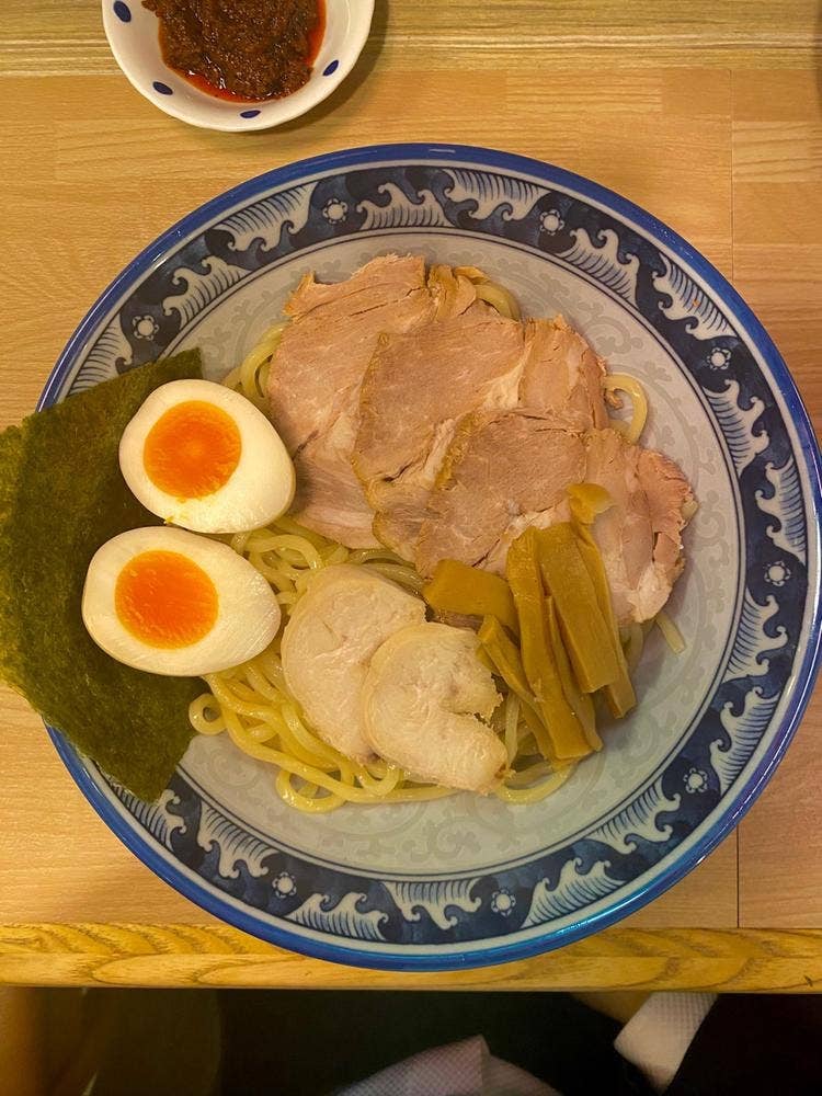 秋葉原つけ麺油そば楽