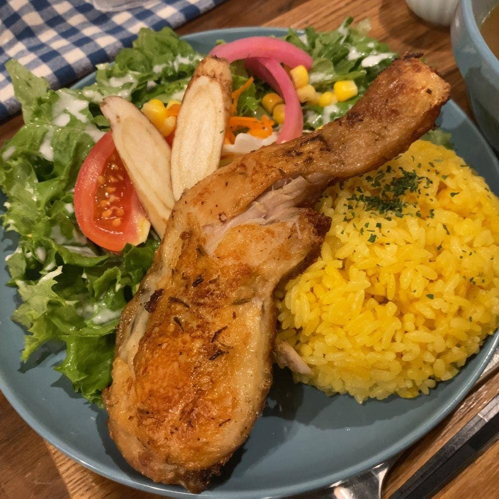 Soup Curry and Chicken Confit SUNSHIN