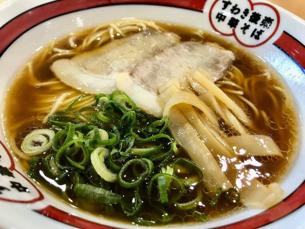 すわき後楽中華そば 吉備SA上り線店