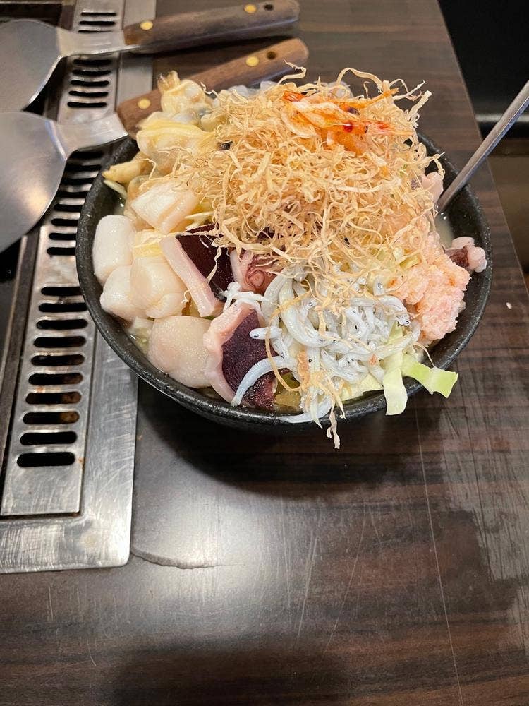 月島名物もんじゃ だるま 海鮮処