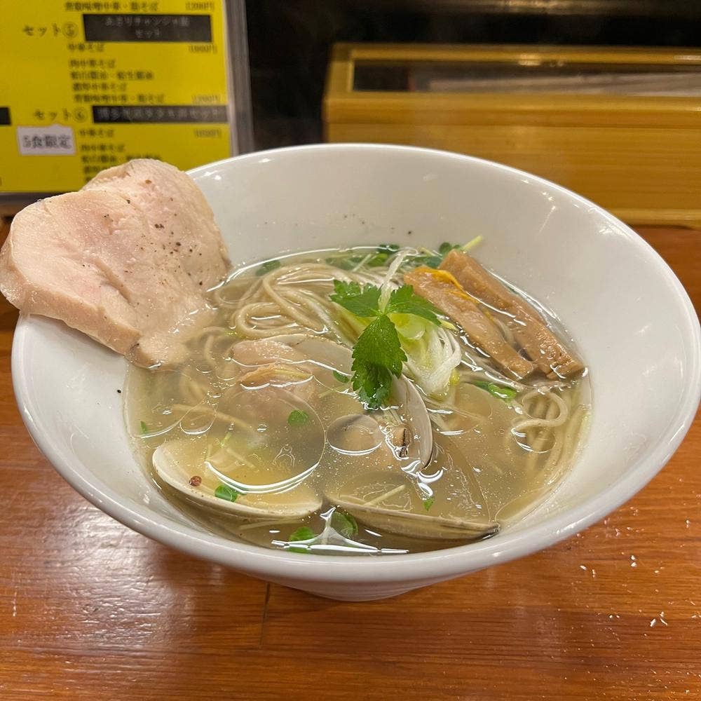 醤油と貝と麺 そして人と夢