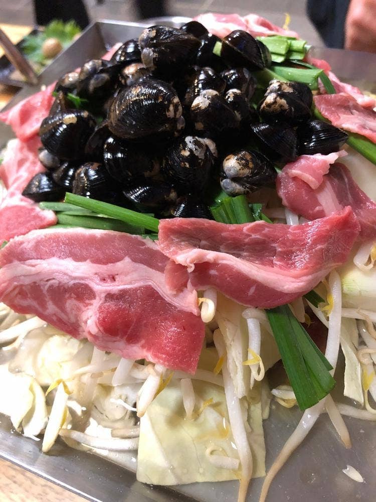 しじみ炊く肉 どんす