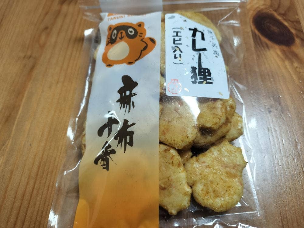 たぬき煎餅