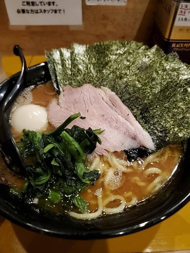 横浜家系ラーメン 麺家福増