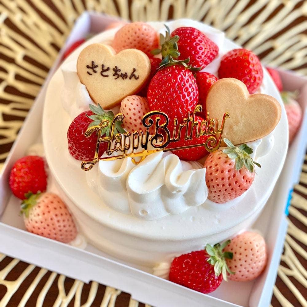 crèam fraise génoise