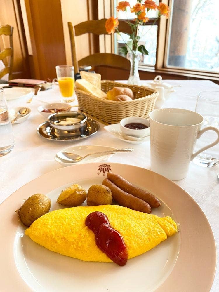 ダイニングルーム みずなら 中禅寺金谷ホテル