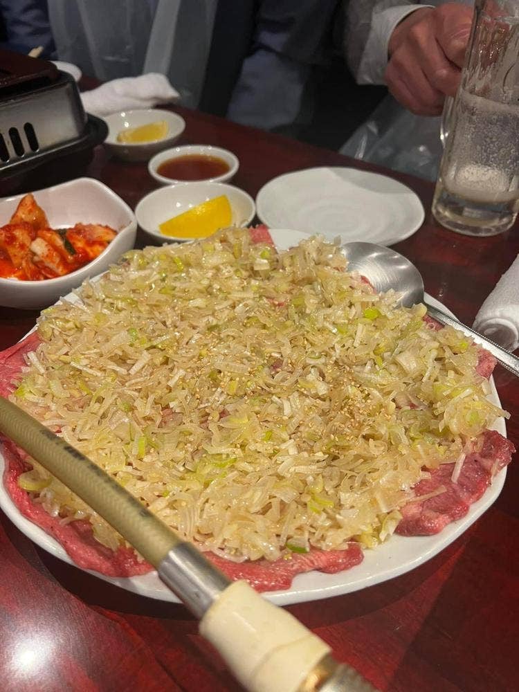 ホルモン焼肉 キムチ
