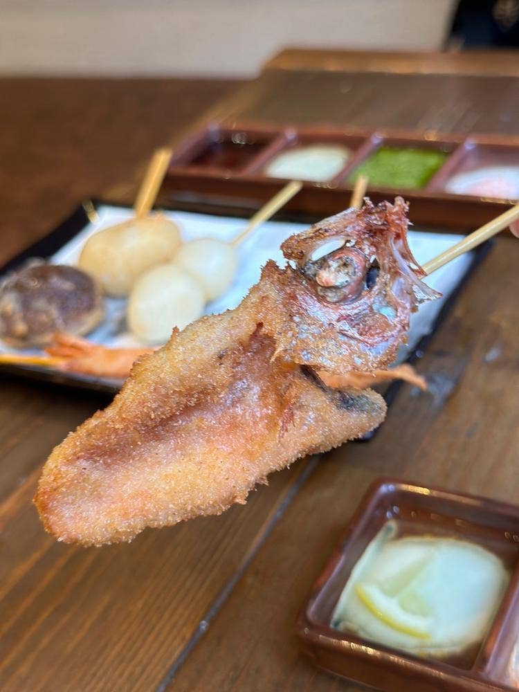 串揚げとワイン はち