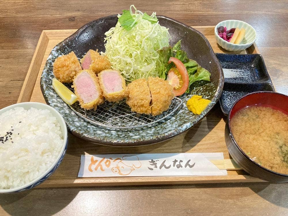 とんかつ ぎんなん