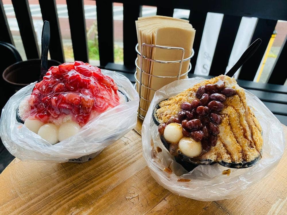 shaved ice SNOW