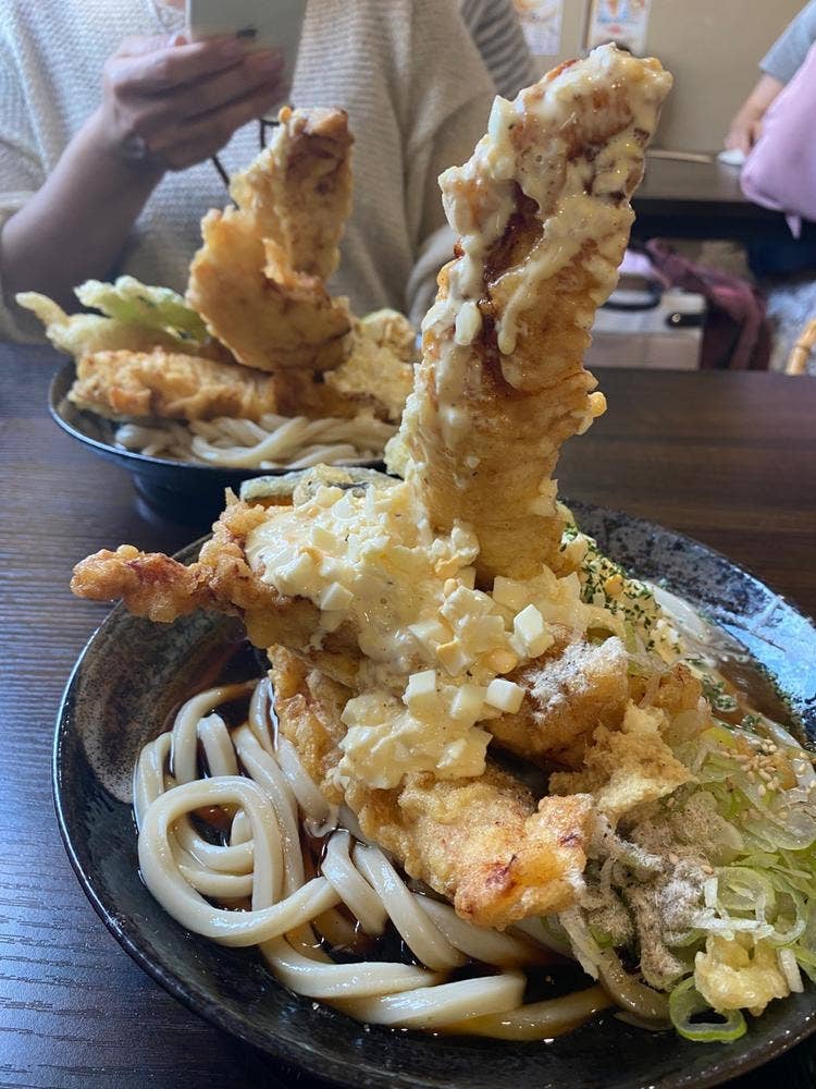 自家製うどんパフェ喫茶くぅぅ