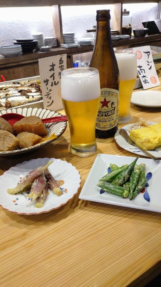 熟成一夜干しと漬けもん最